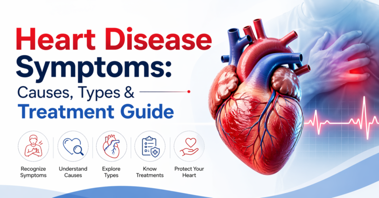 Heart Disease Symptoms: Causes, Types & Treatment Guide